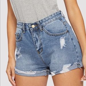 Jean shorts